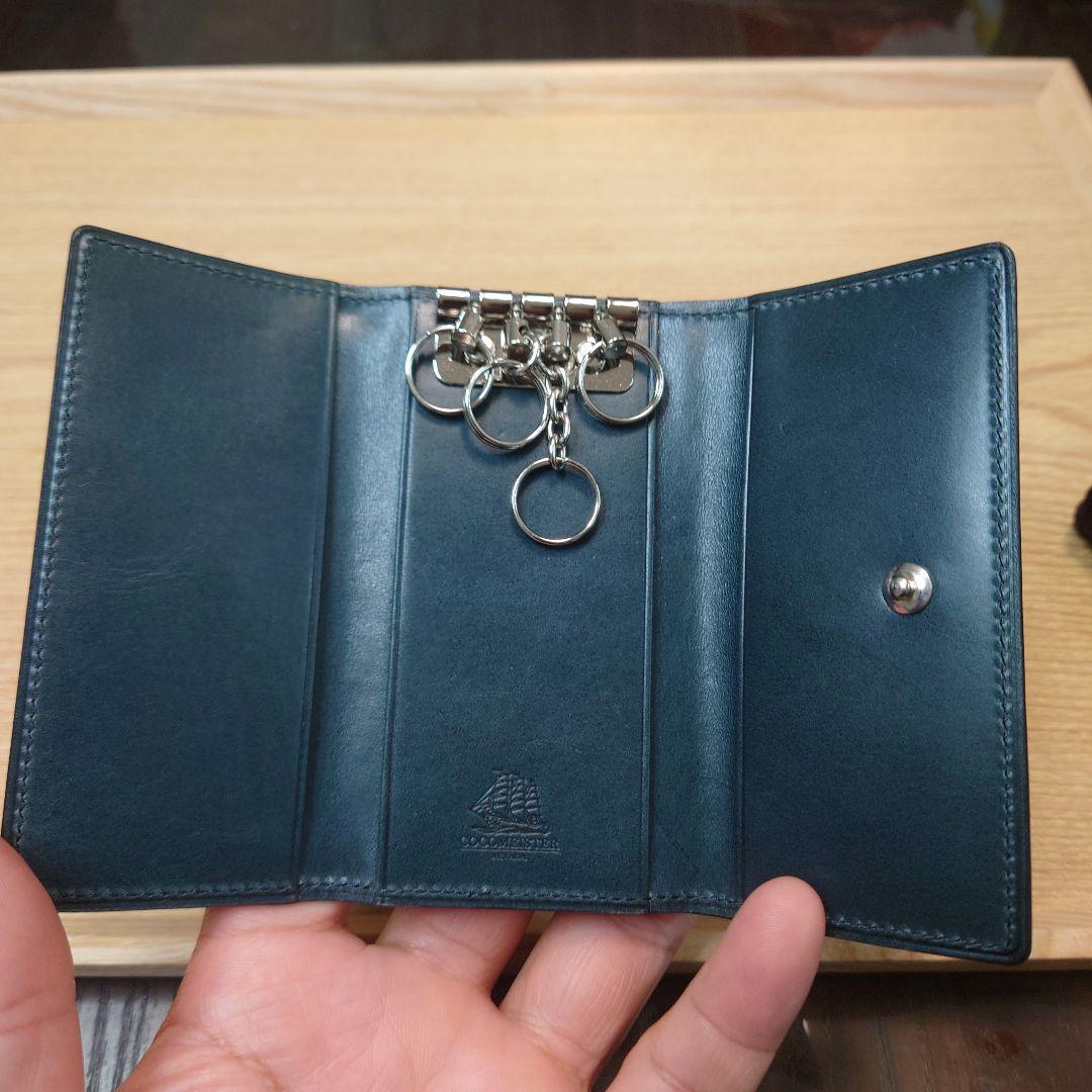 COCOMASTER ココマイスター レザーキーケース 深緑