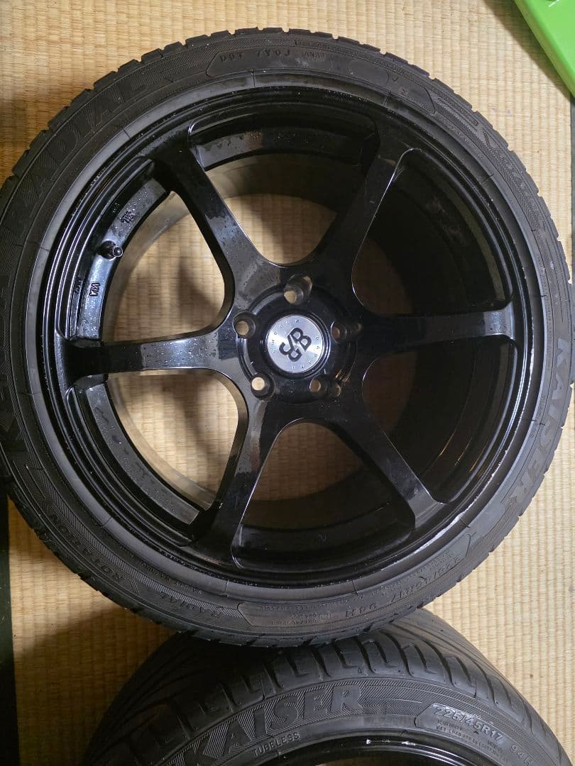 17インチ9J 2本　ドリケツ