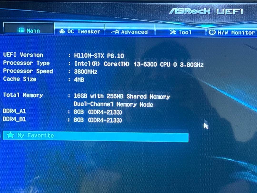 ASRock DeskMini 110 ミニデスクpc