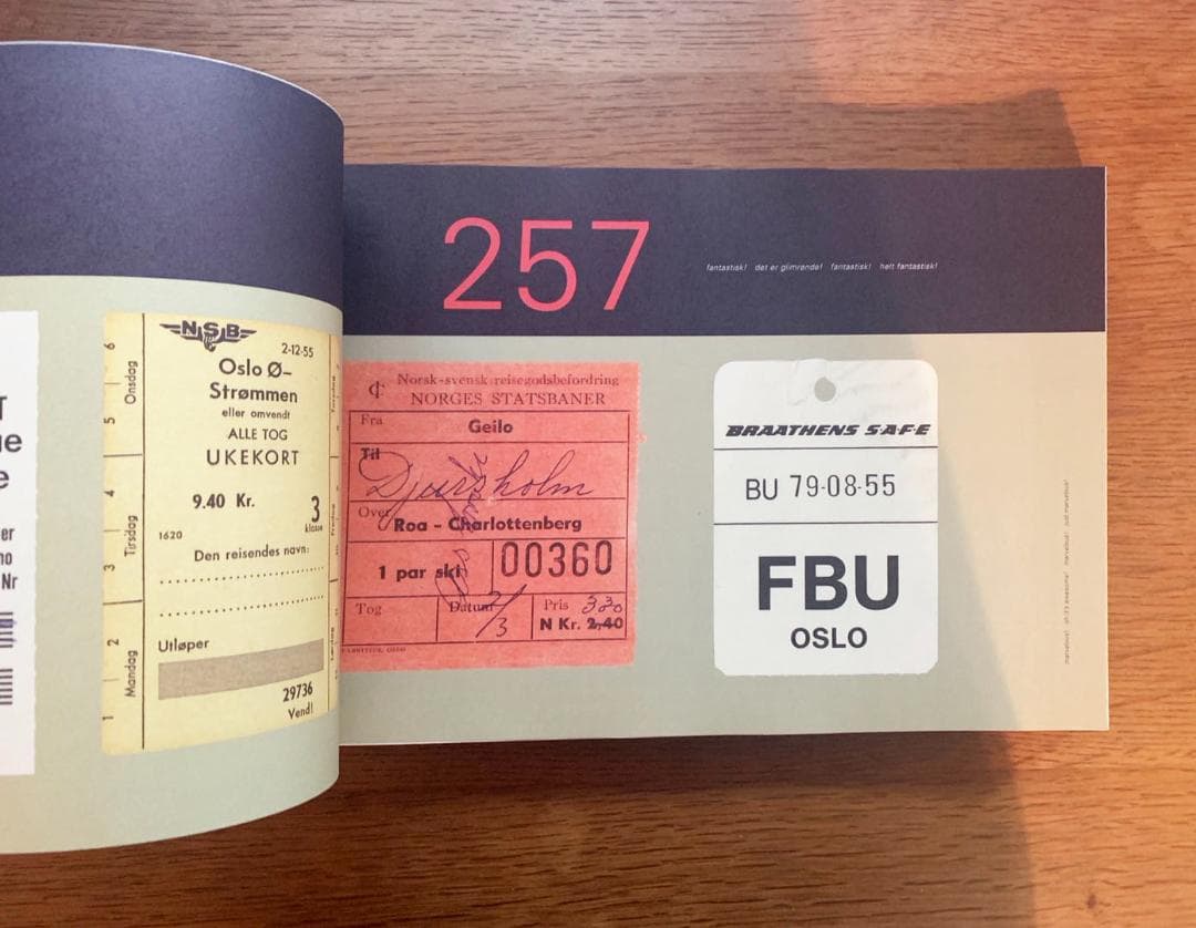 初版 Carouschka’s Tickets チケット グラフィック デザイン