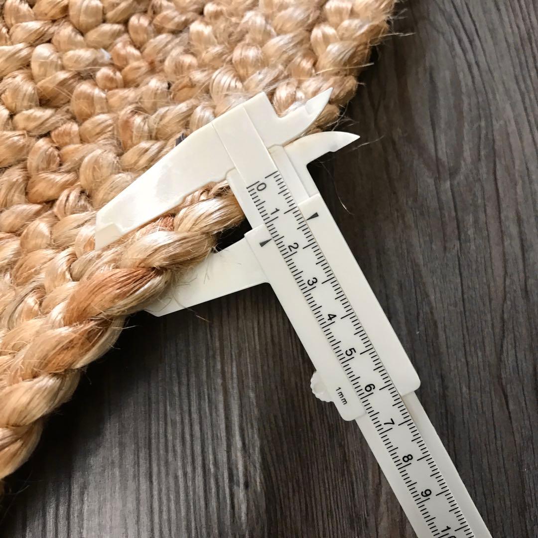 139x204cm ラグ ラグマット 麻 ジュート 夏用 天然素材 アジアン