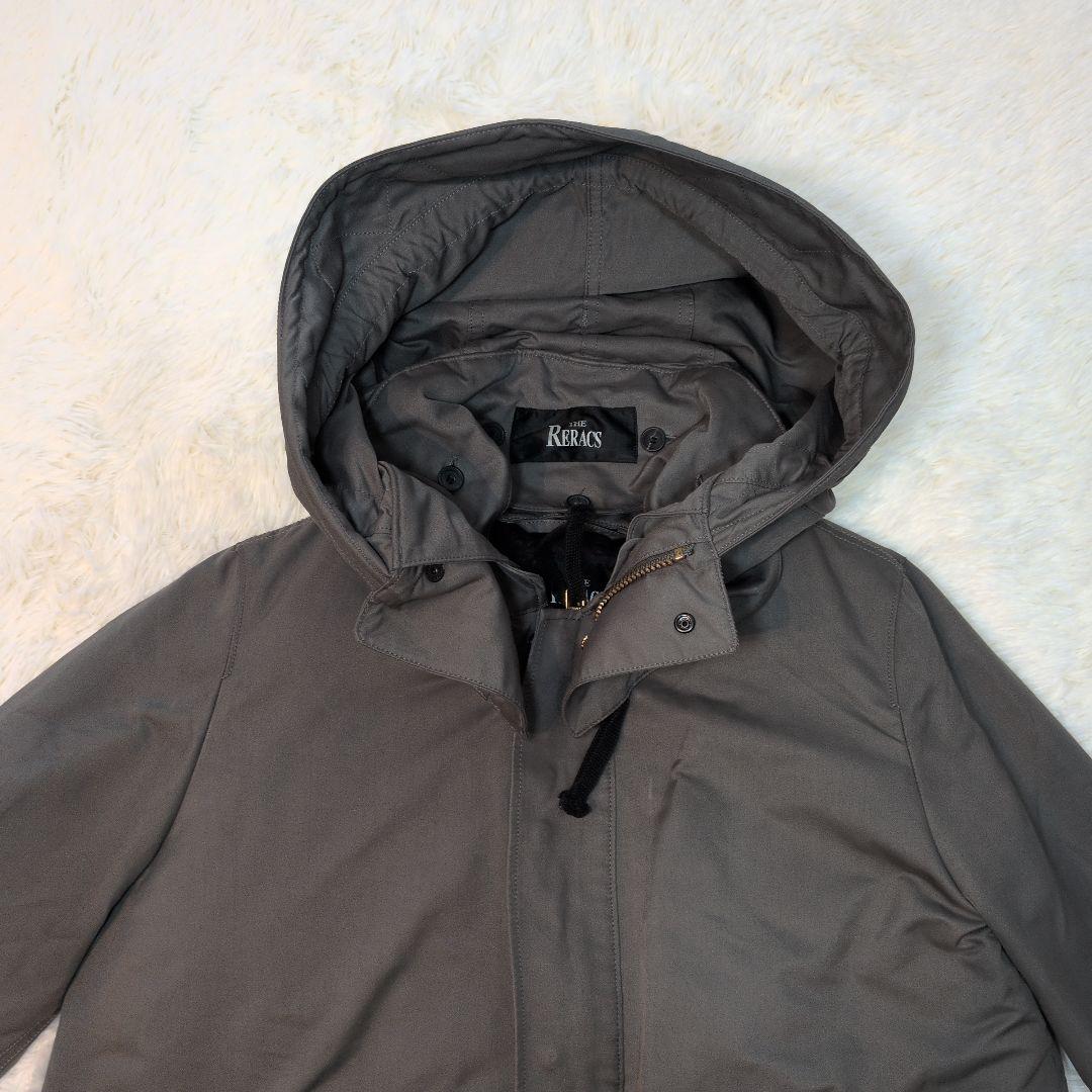 【美品】【THE RERACS】ボアライナー付き モッズコート　サイズ38
