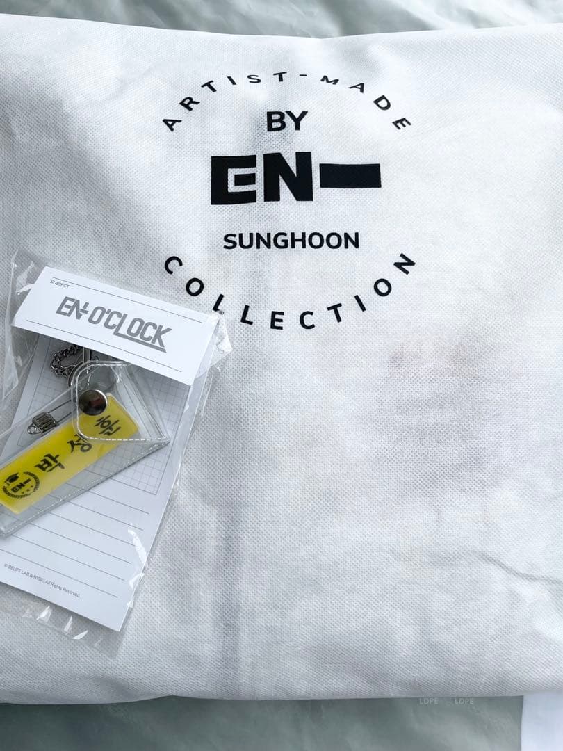 ENHYPEN artist madeソンフンパーカーL &ネームキーリング