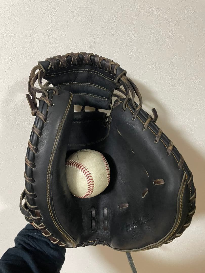 本日限定‼️ ZETT 硬式野球グローブ ブラック 右投げ用