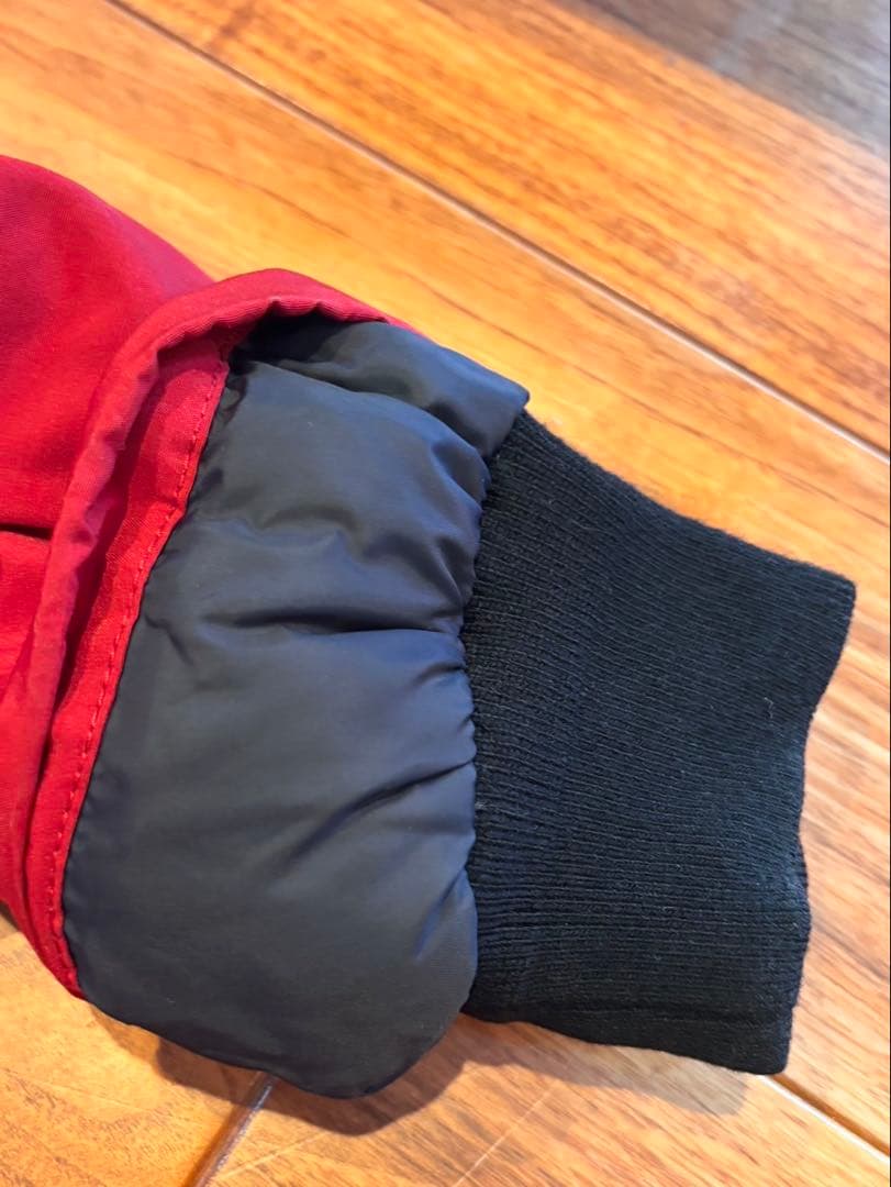 ダントンDANTON タッサーダウンジャケット　赤　38