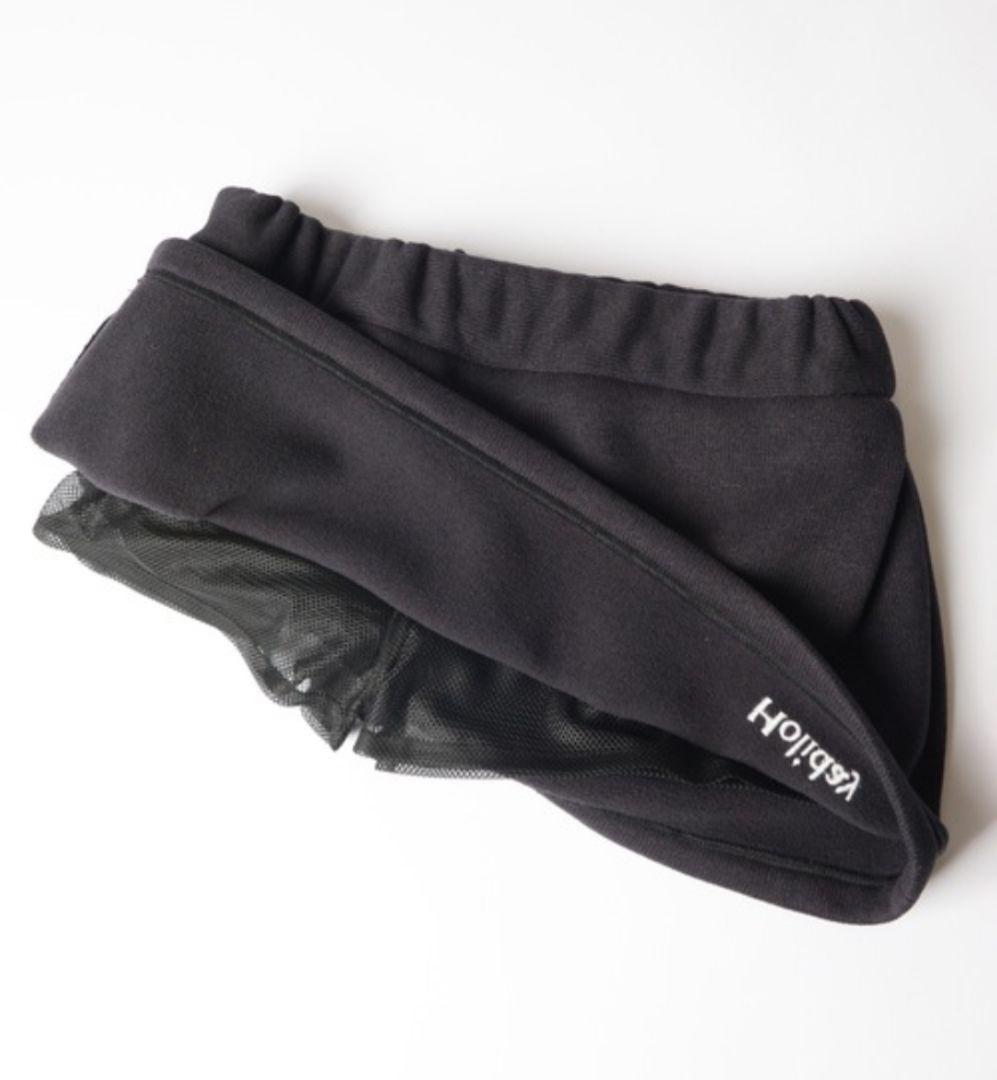 新品＊HOLIDAY サーマルプロフリースタックミニスカート 黒