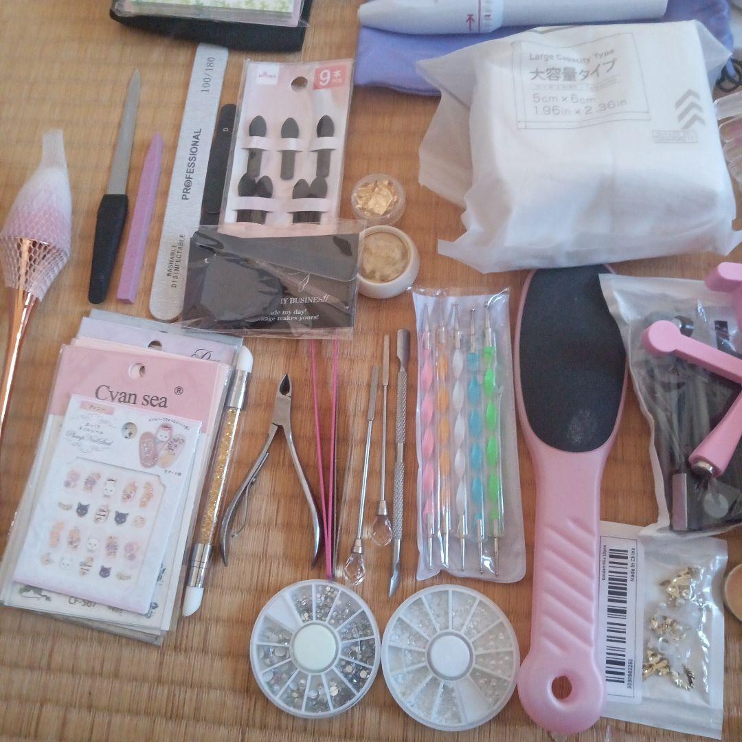 ジェルネイルキット・ネイルアート用品セット