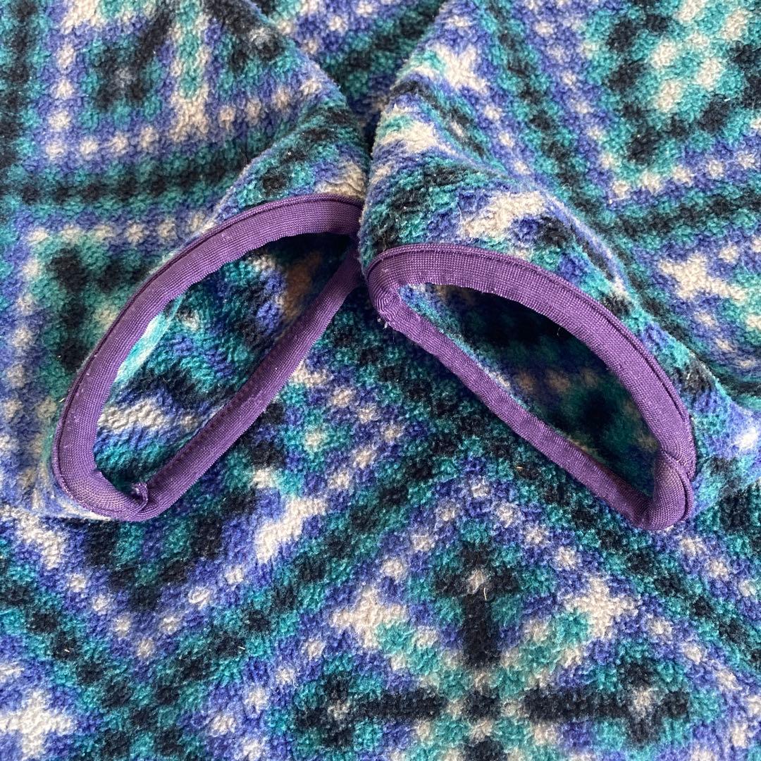 90s Patagonia snap-t パタゴニア モザイク 総柄　USA製