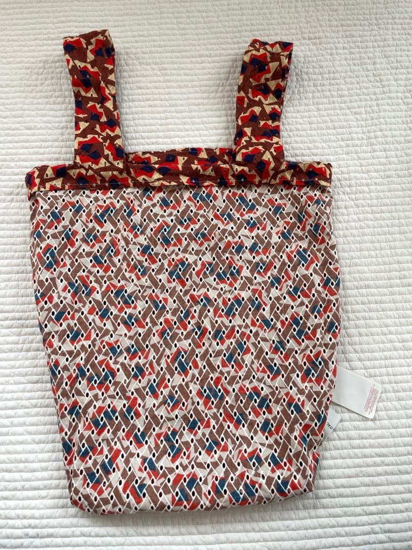 MARNI 幾何学模様　布トートバッグ