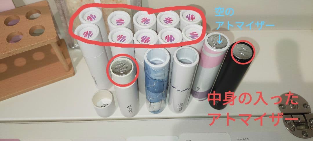 coloria 香水サンプルセット 12本＆アトマイザーケースなど