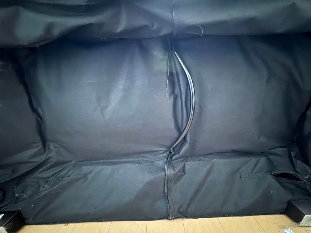 ニトリ L字ソファー カウチソファ ダークグレー