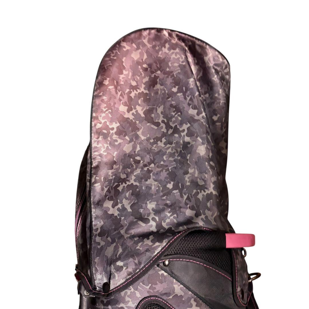 Callaway スタンドキャディバッグ カモフラベアー迷彩柄/ピンク