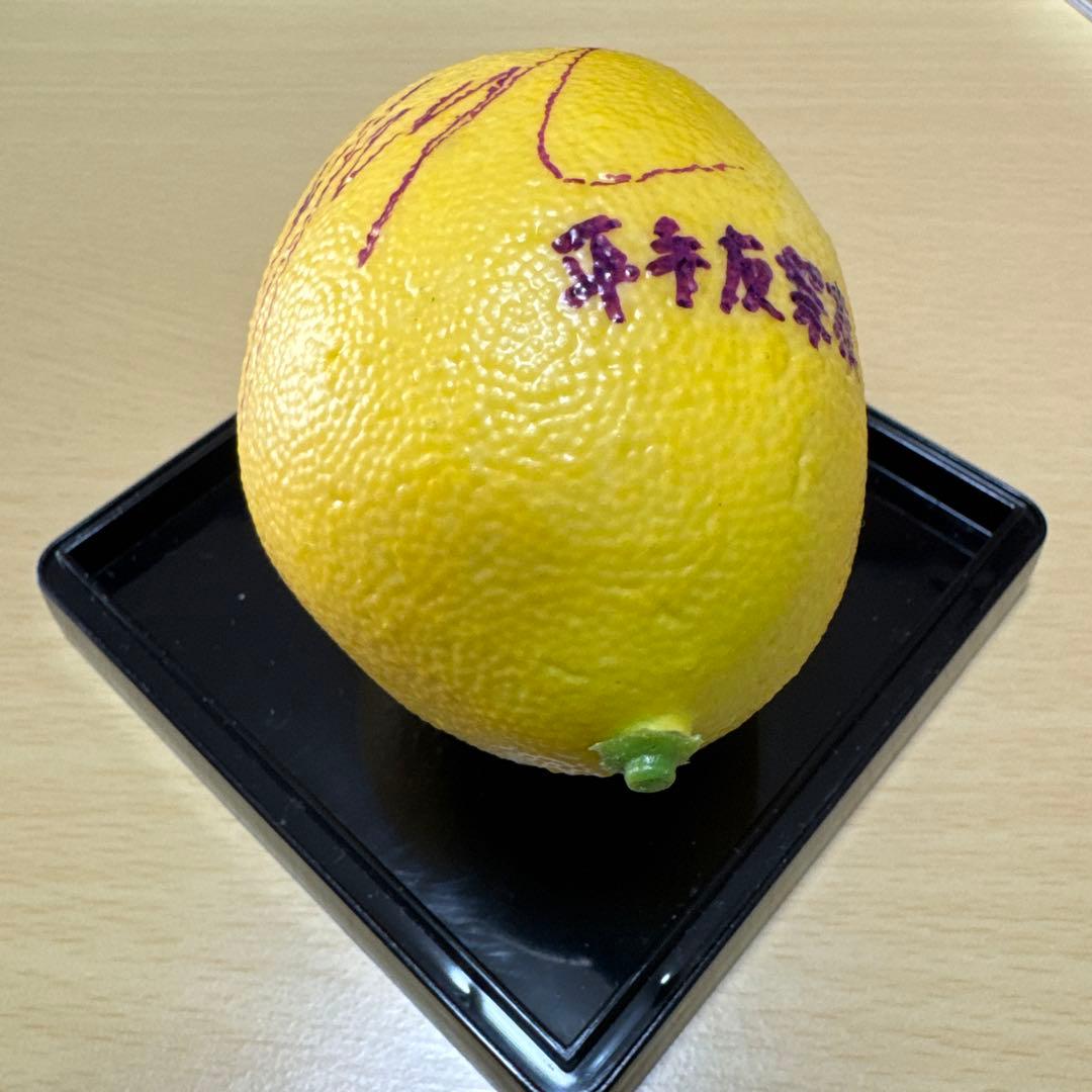 平手友梨奈 欅坂46 ザ・テレビジョン サイン入りレプリカレモン ※当選通知書付