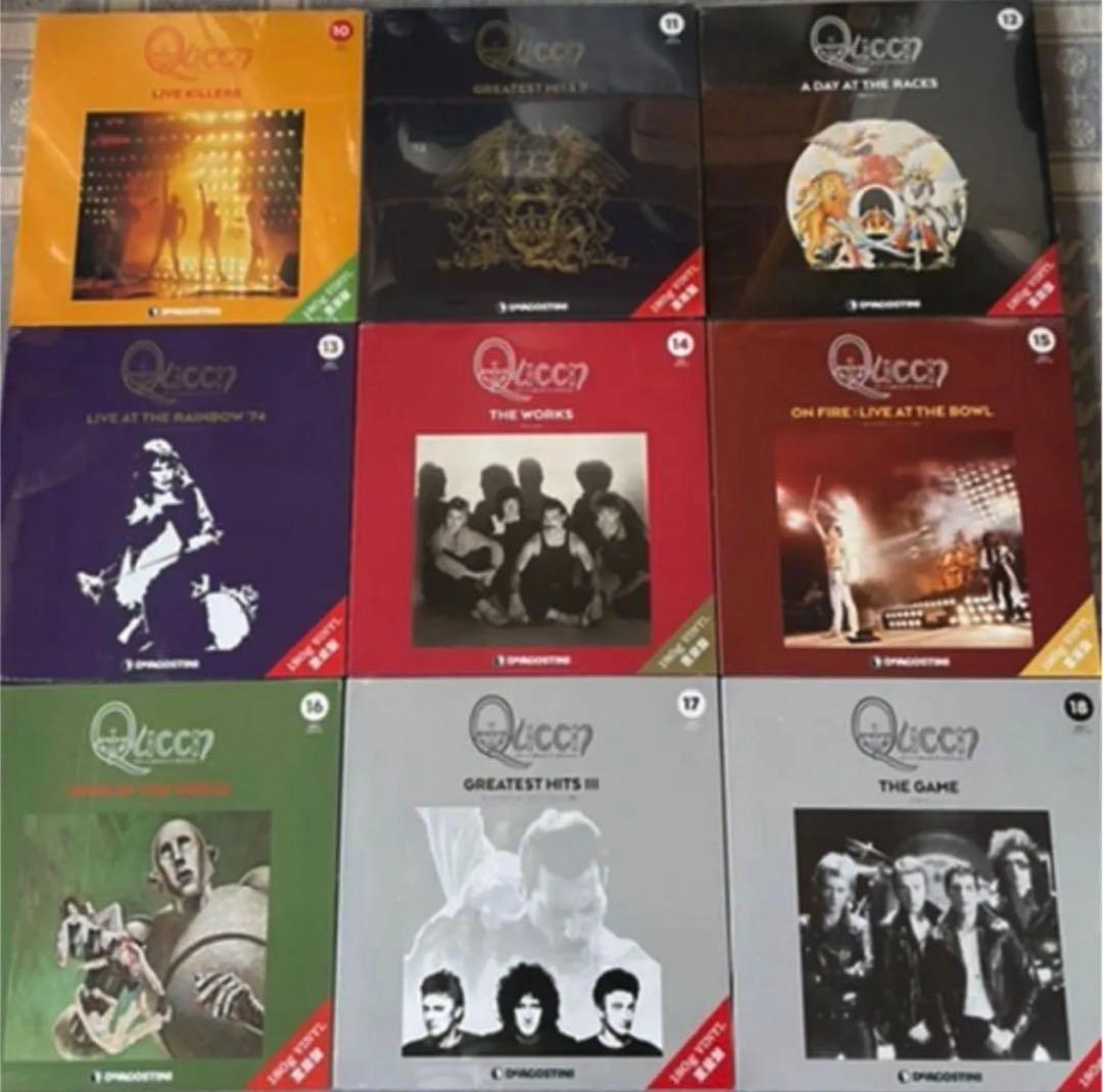 QUEEN クイーン　LPレコードコレクション全25巻　ディアゴスティーニ