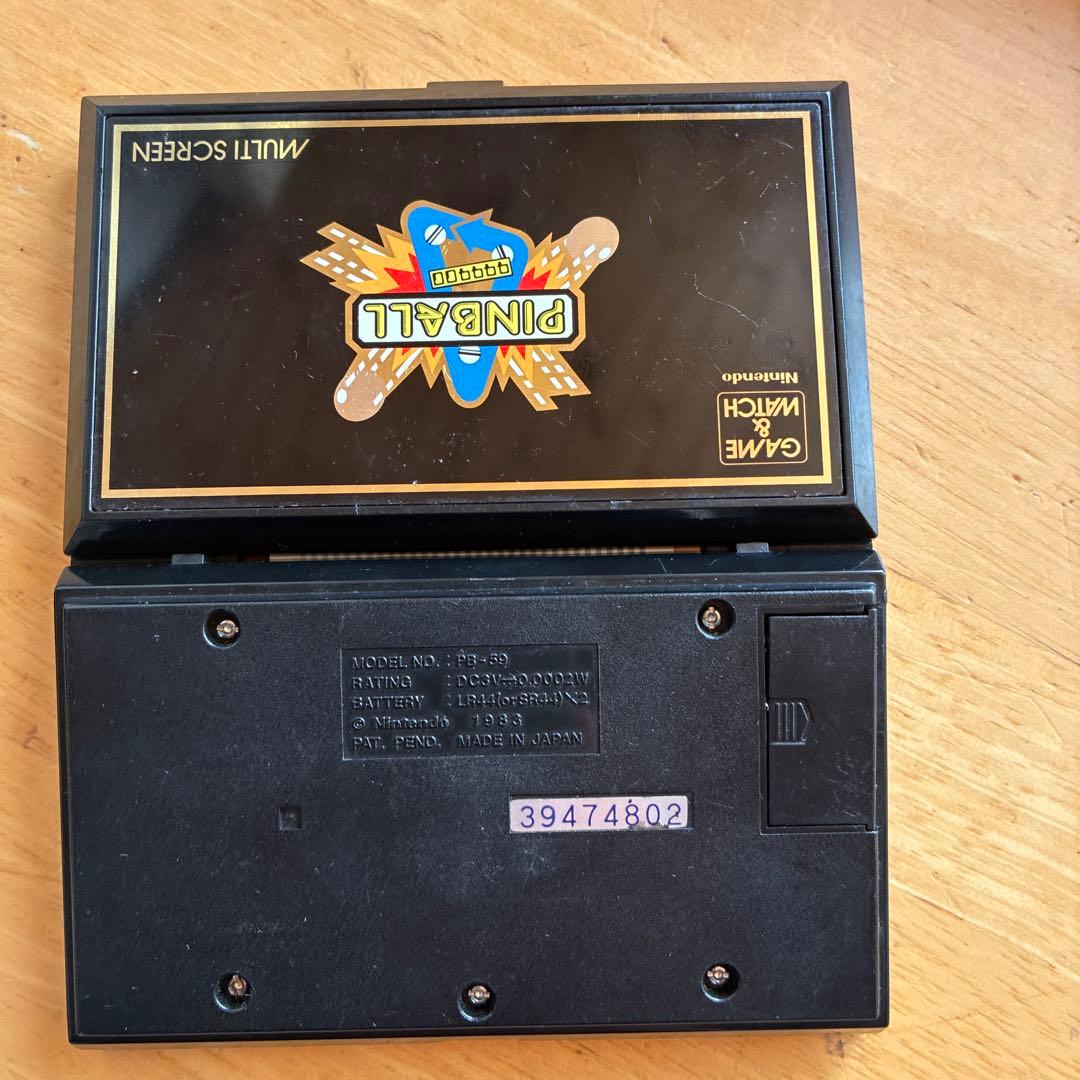 任天堂 ゲームウォッチ ピンボール PB-59