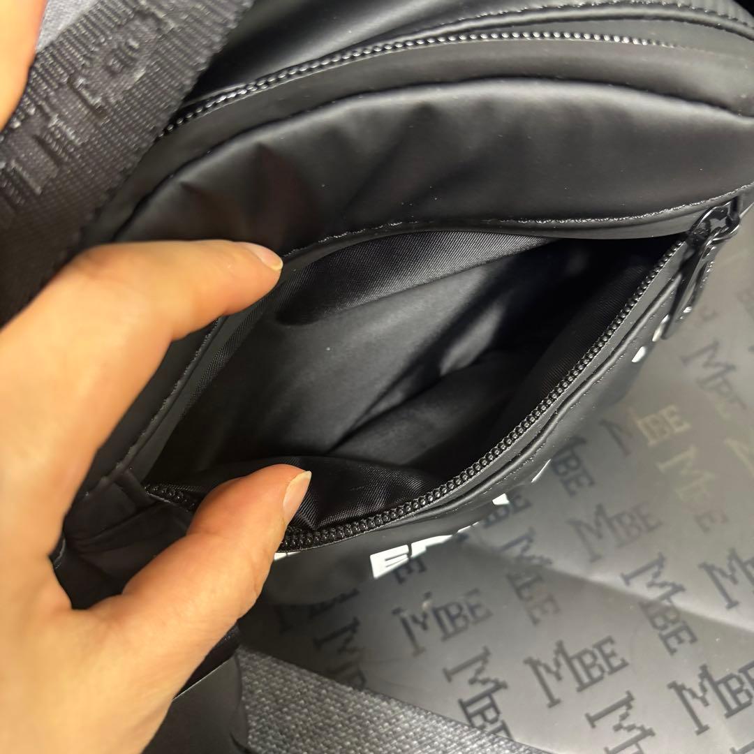 マスターバニーエディション新品ボディバッグ黒ブラックウエストポーチMBE