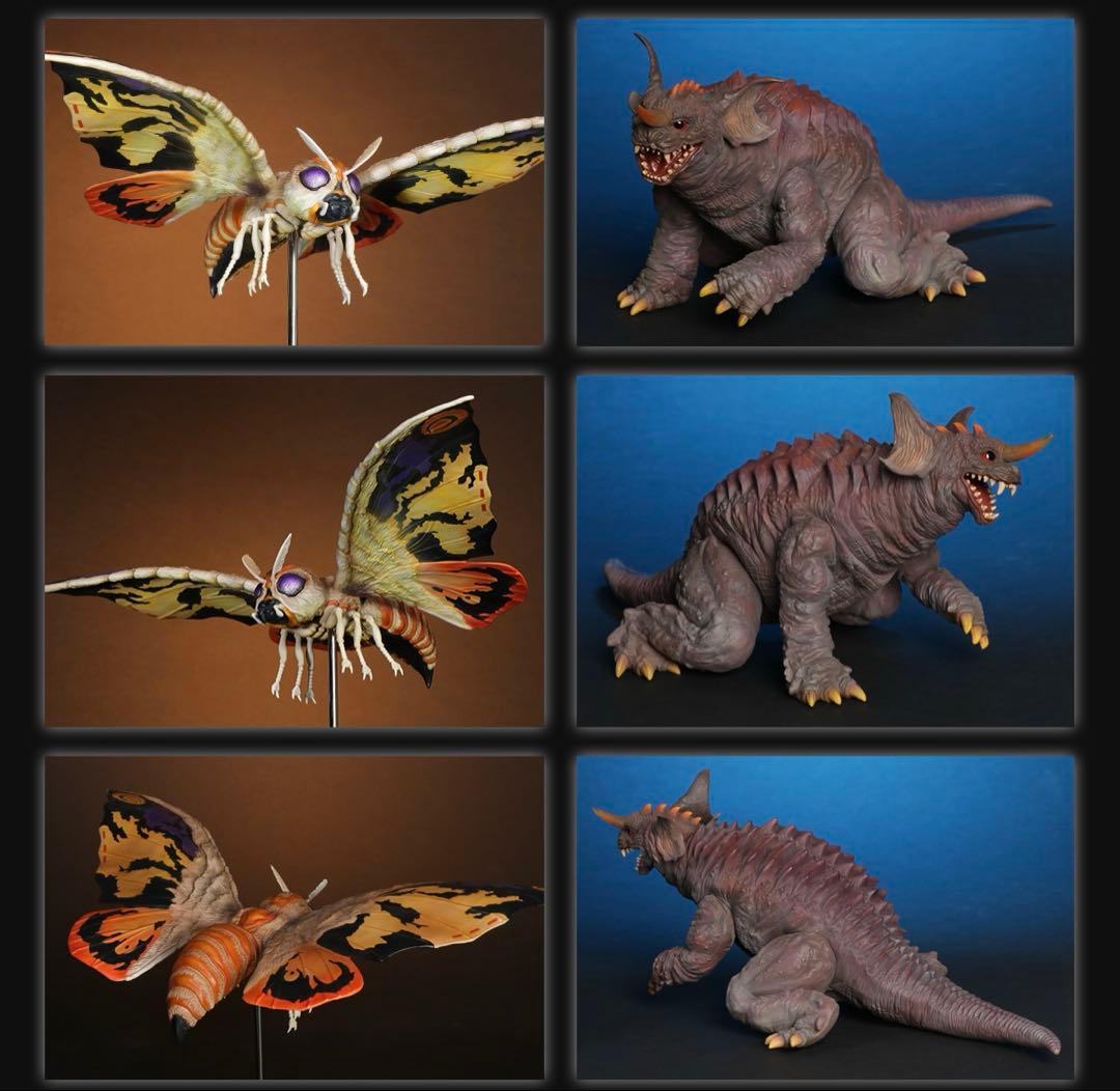 東宝大怪獣シリーズ モスラ(2001)＆バラゴン(2001) 激闘カラーVer.