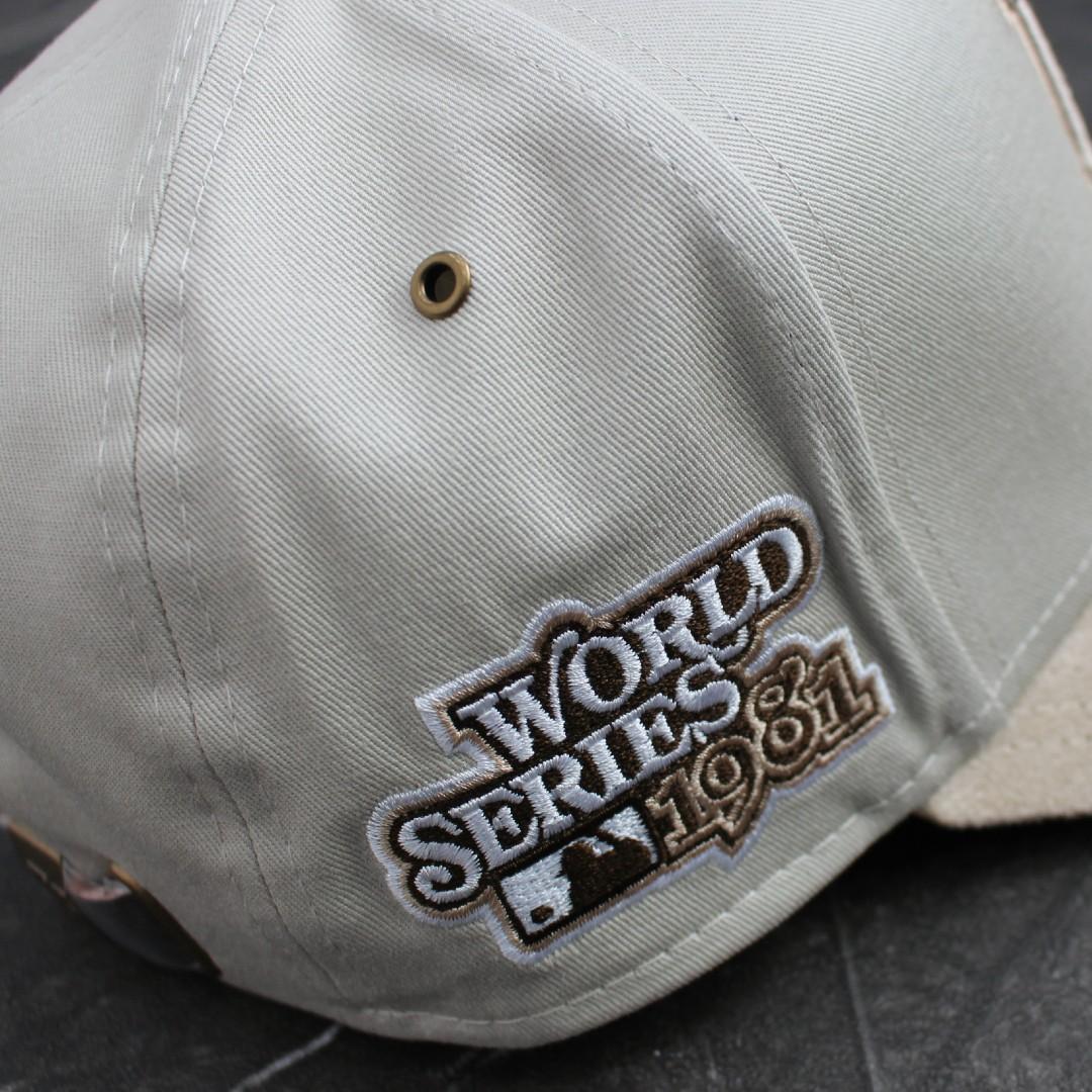 海外モデル NEW ERA LA ドジャース キャップ 上品 スエードバイザー