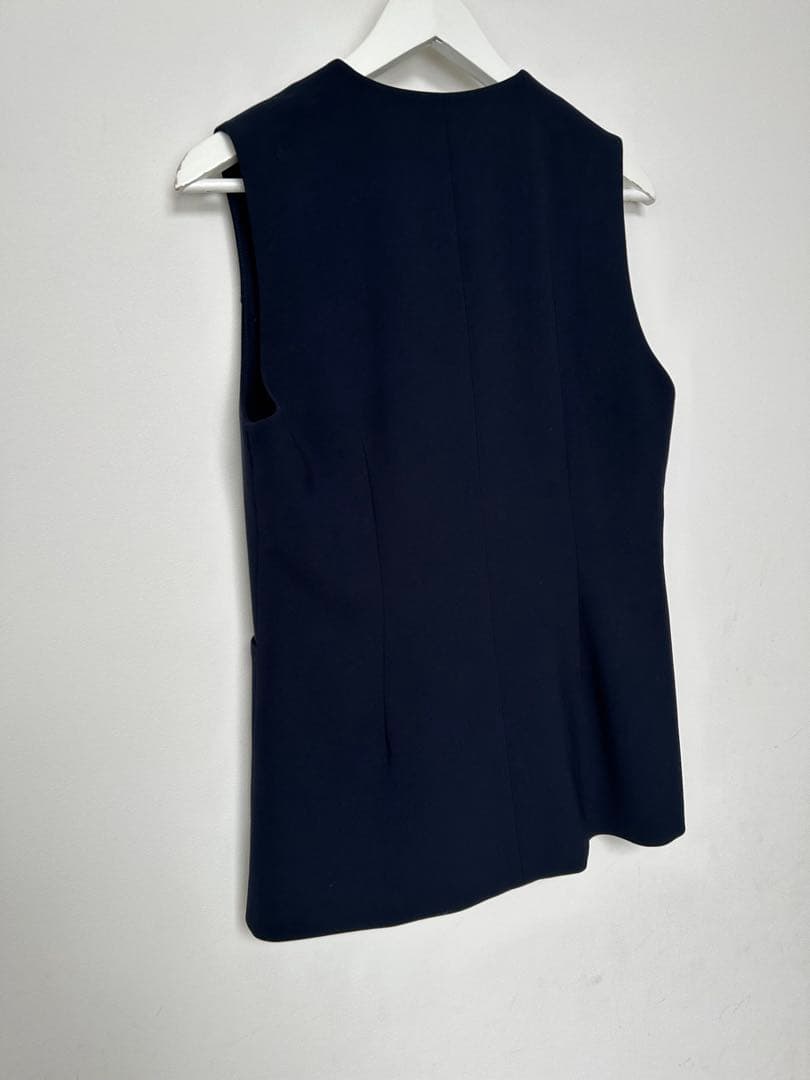 MIESROHE ネイビー ノースリーブベスト