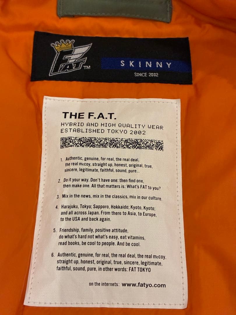 FAT ミリタリーブルゾン