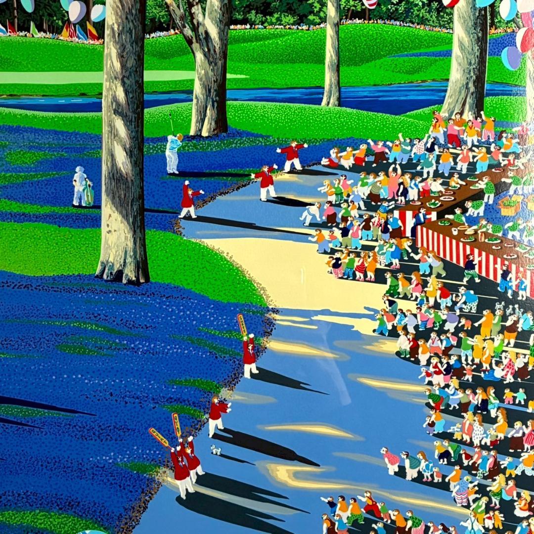 【ロビー】美品 ヒロ・ヤマガタ「PGAチャンピオンシップ」シルクスクリーン