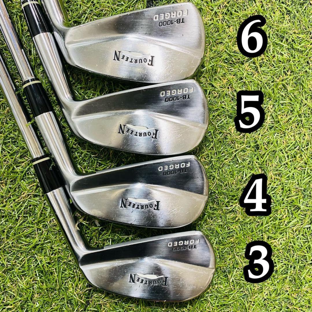 【不動の名器】フォーティーン TB-1000 メンズアイアンセット 8本 S