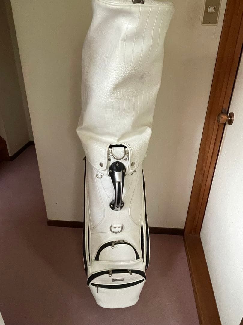 adabat クロコ型押し ゴルフバッグ
