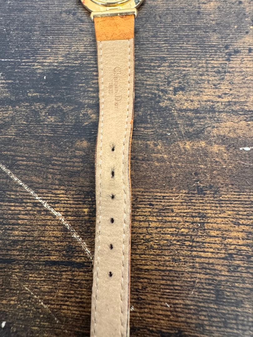 g1354 希少 不動　要電池交換　Christian Dior 腕時計