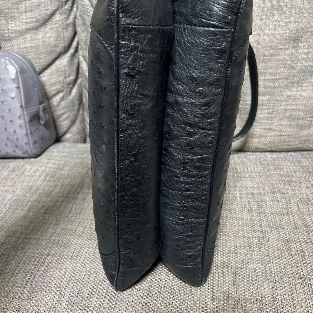 JRA オーストリッチ クラインカルー ハンドバッグ 3点セット