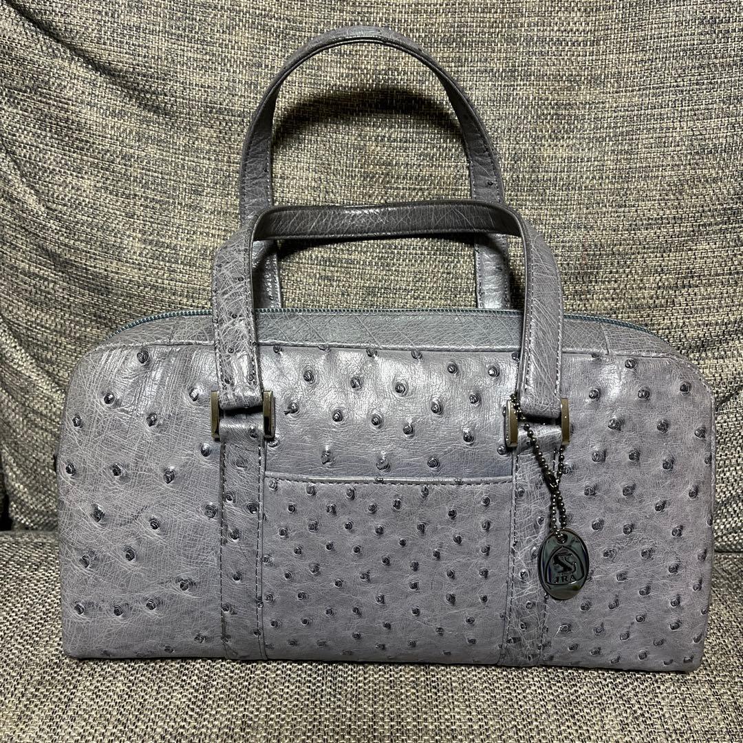 JRA オーストリッチ クラインカルー ハンドバッグ 3点セット