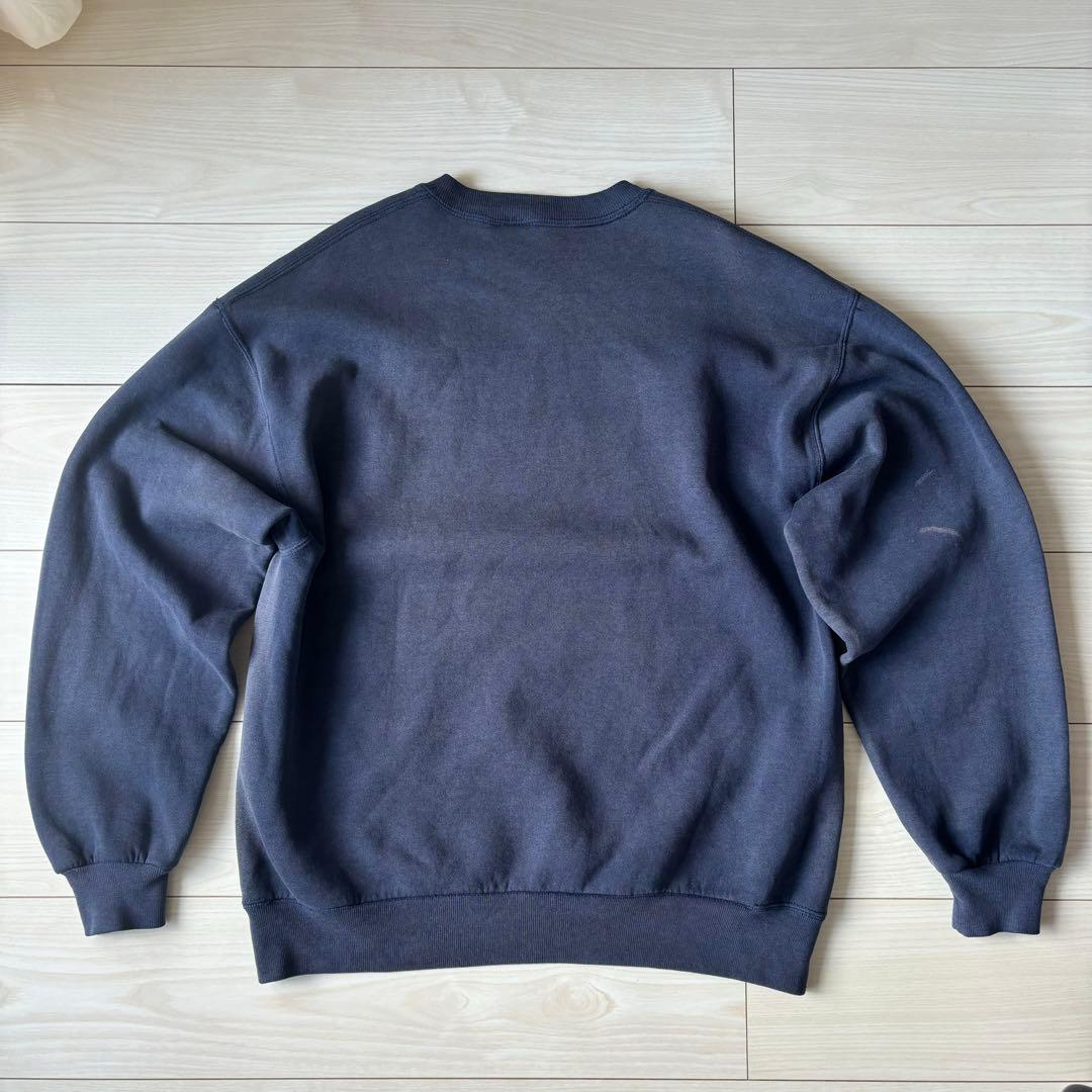 90‘s RUSSELL USA製　サンフェード　ネイビー