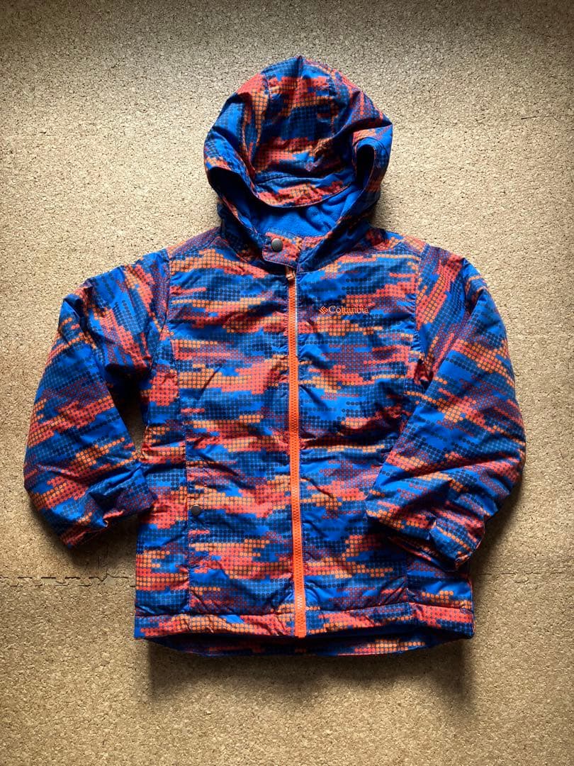コロンビア/キッズ バガセット/上下セット/中わた入りスノーウェア/スキーウェア