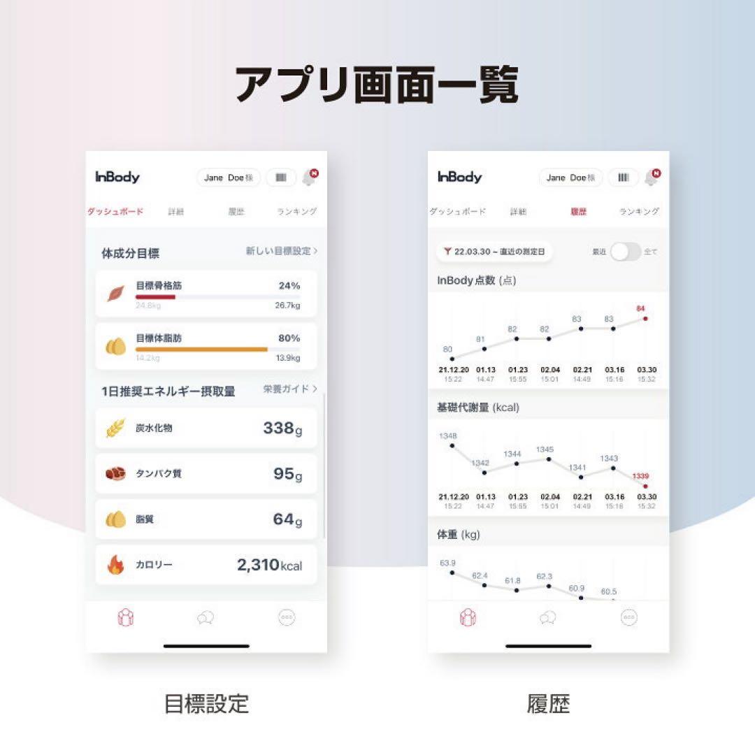 InBodyDial 体組成計