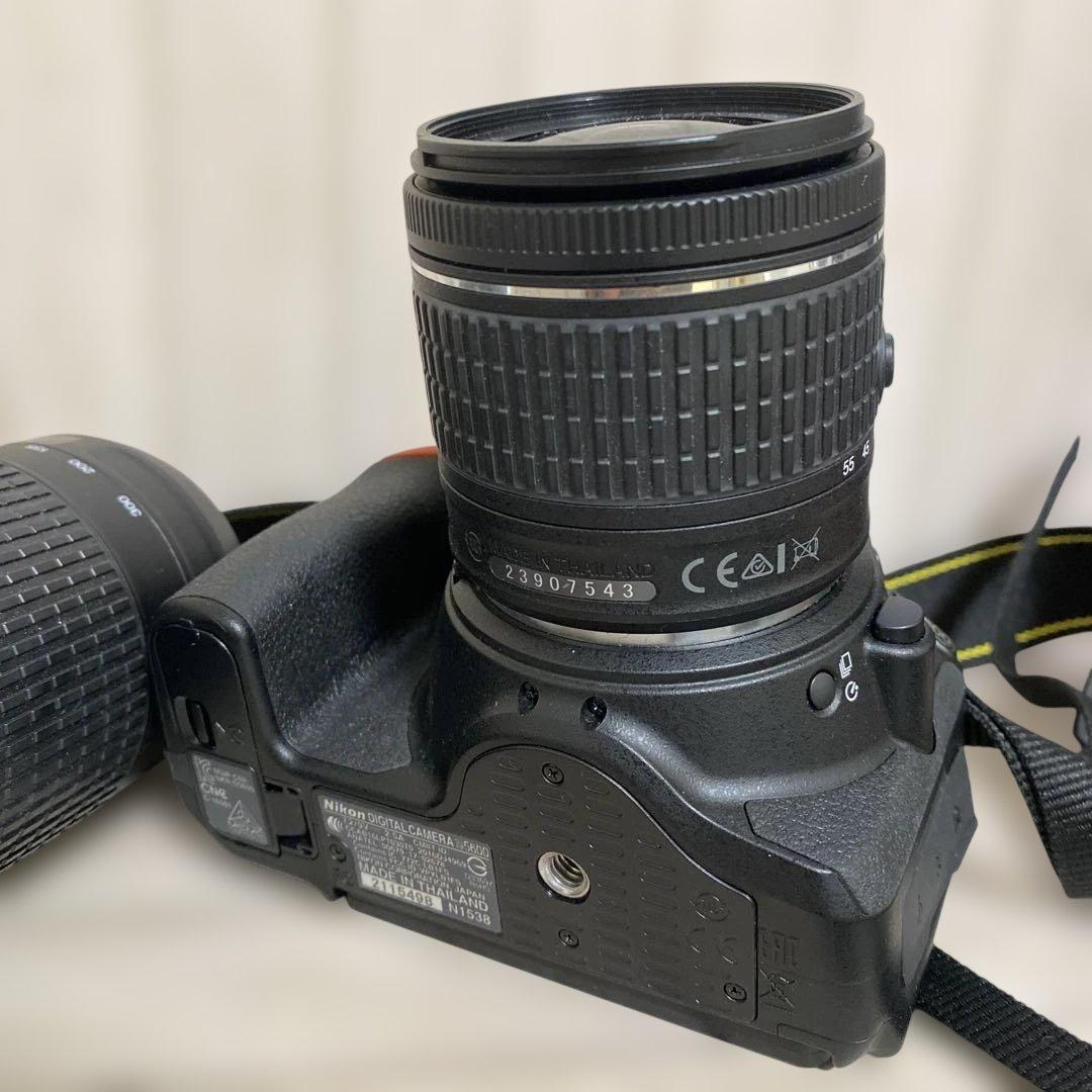 デジタルカメラ Nikon D5600 ,AF-P DX 18-55,70-300