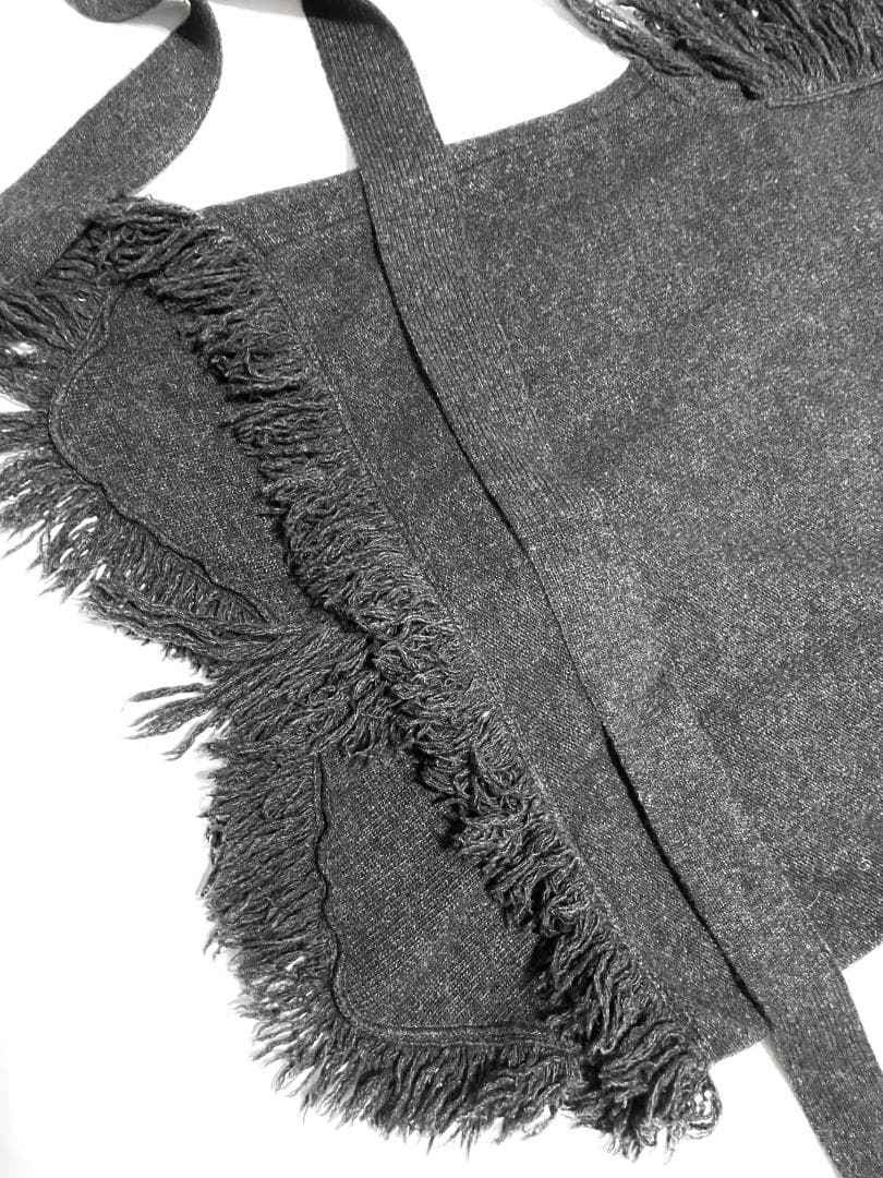 トップス HELMUT LANG 2004 Fringe Knit