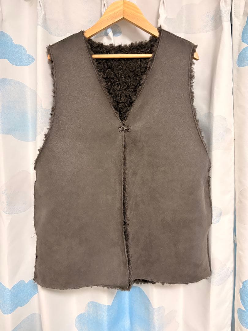 Gready Brilliant グレー Vネックベスト