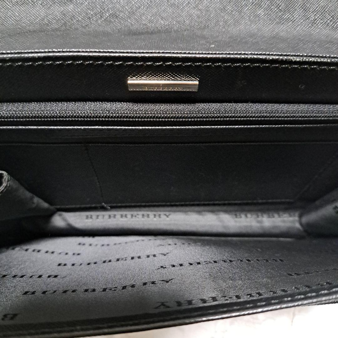 ✨️美品✨️BURBERRY バーバリー　クラッチバックセカンドバック　黒