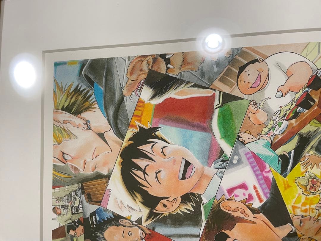 アイシールド21 複製原画 村田雄介 直筆サイン　リトグラフ