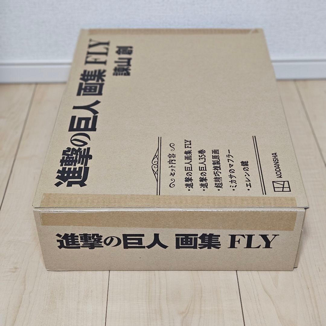 未開封新品 進撃の巨人 FLY 画集 特典完備