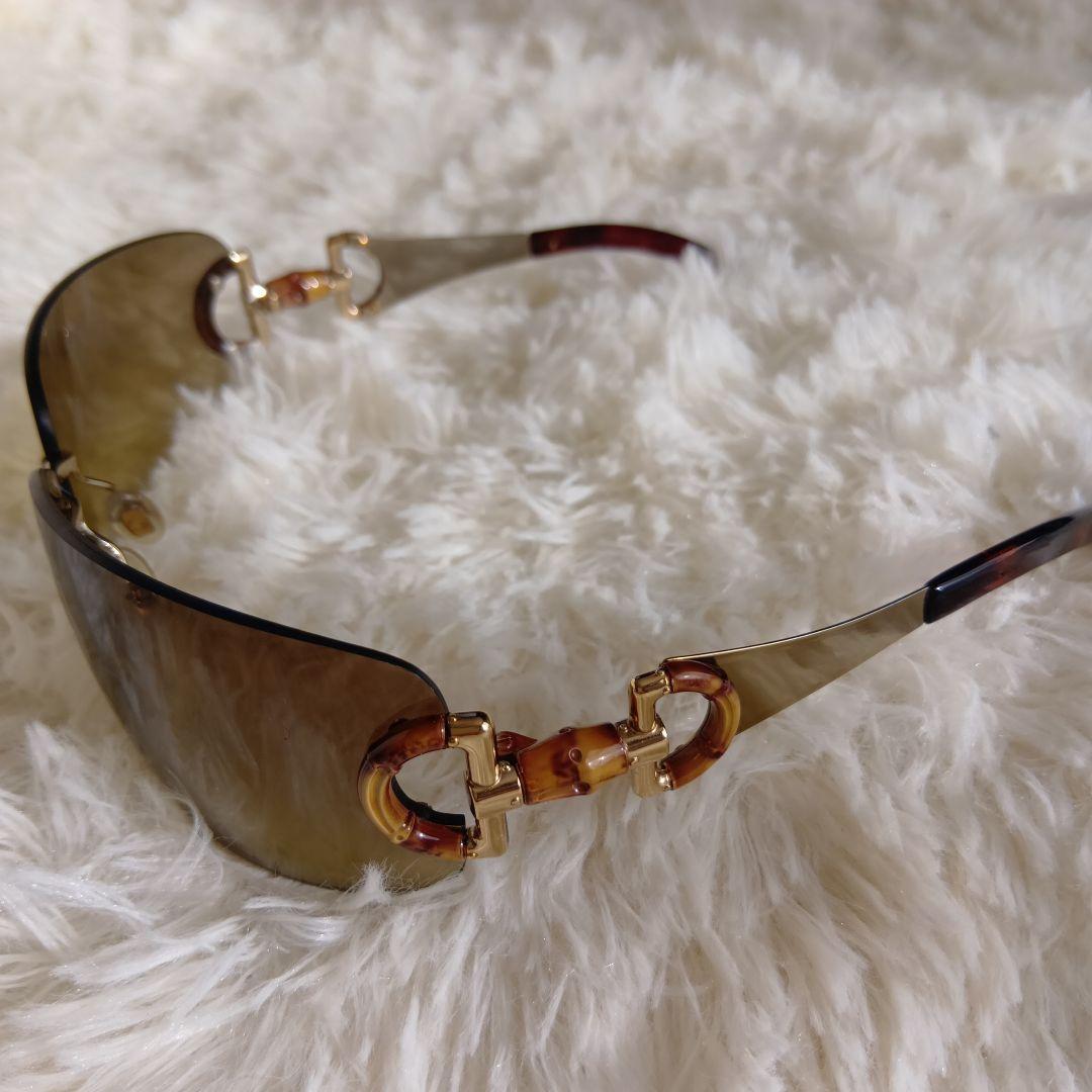 GUCCI グッチ ブラウン グラデーション サングラス