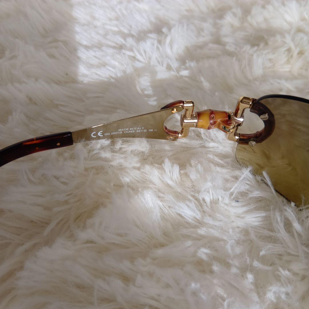 GUCCI グッチ ブラウン グラデーション サングラス