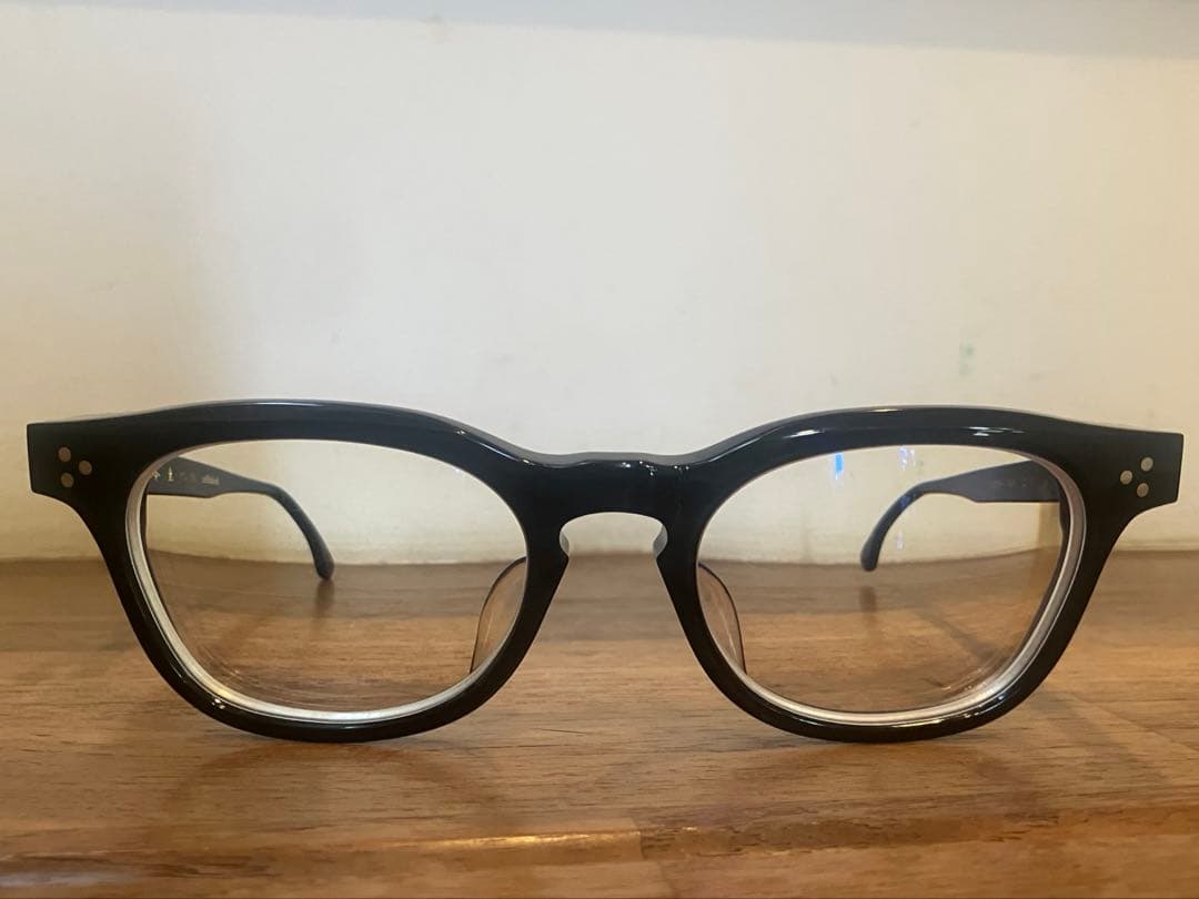 杉本 圭 KS-130 celluloid メガネ ブラック セルロイド