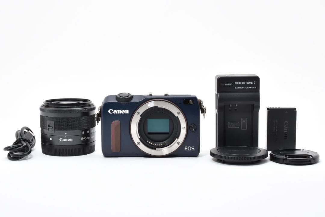 キヤノン　Canon EOS M2 ＋ EF-M15-45mm 安心の動作確認品