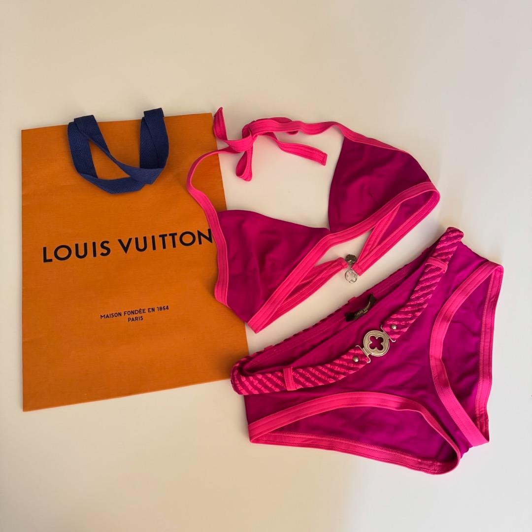 Louis Vuitton ピンク セパレート水着