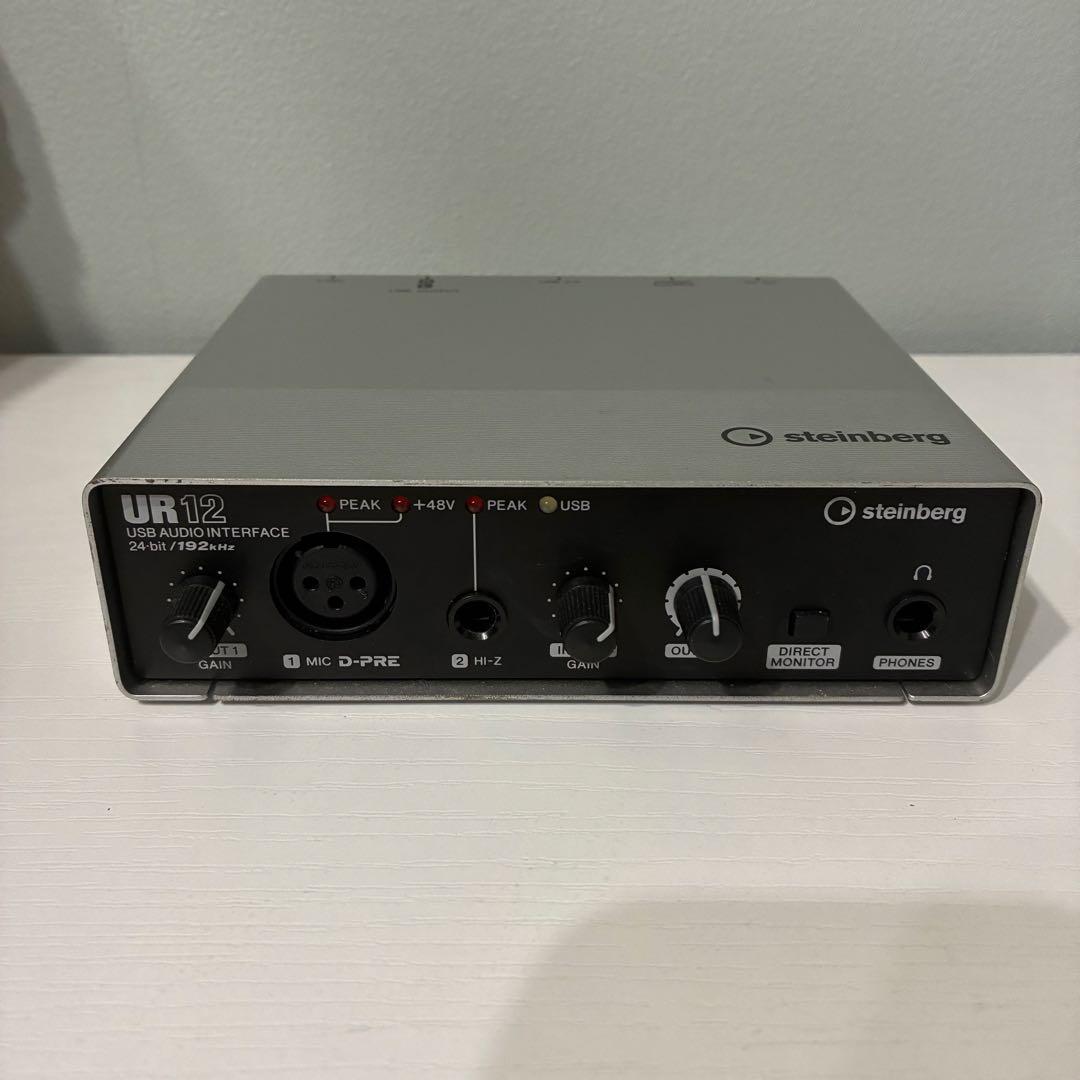 【箱付き】Steinberg UR12オーディオインターフェース