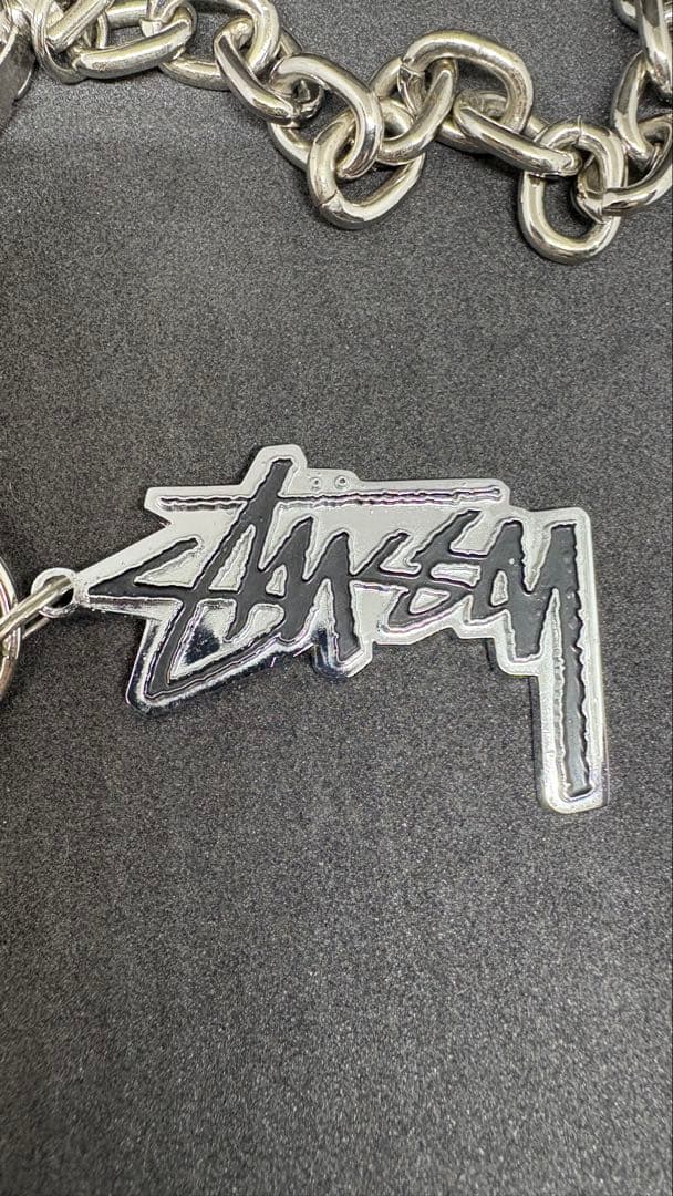 Stussy ウォレットチェーン カラビナ付き