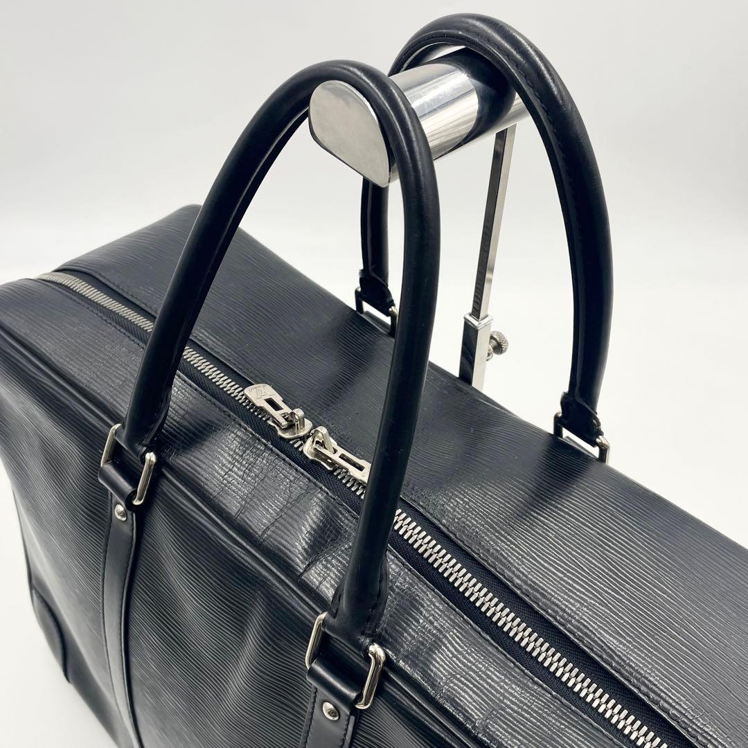 ルイヴィトン エピ シリウス45 大容量 ボストンバッグ 出張 ビジネス 黒