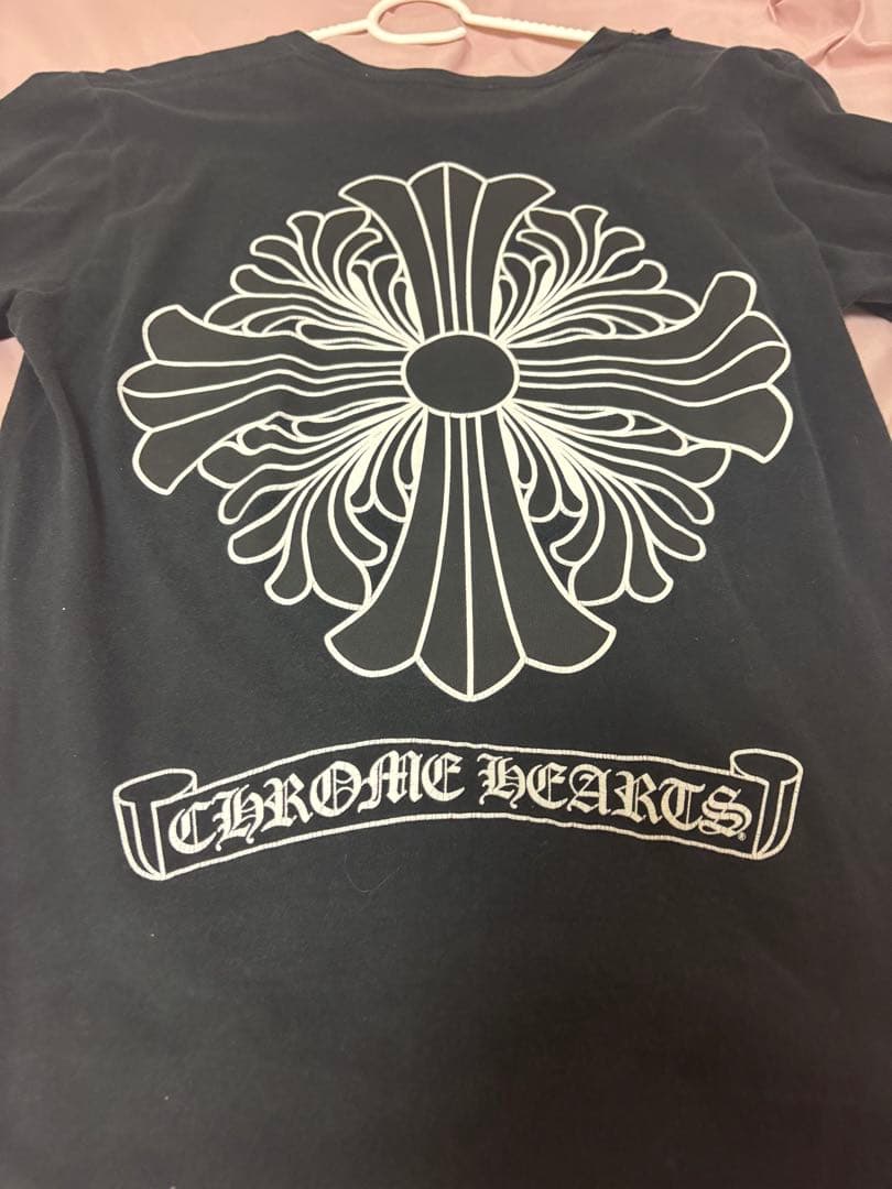 CHROME HEARTS ブラック 長袖Tシャツ