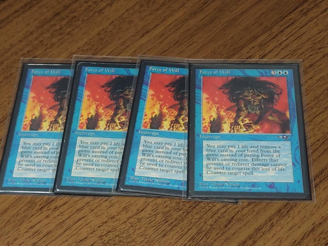 Force of Will 4枚