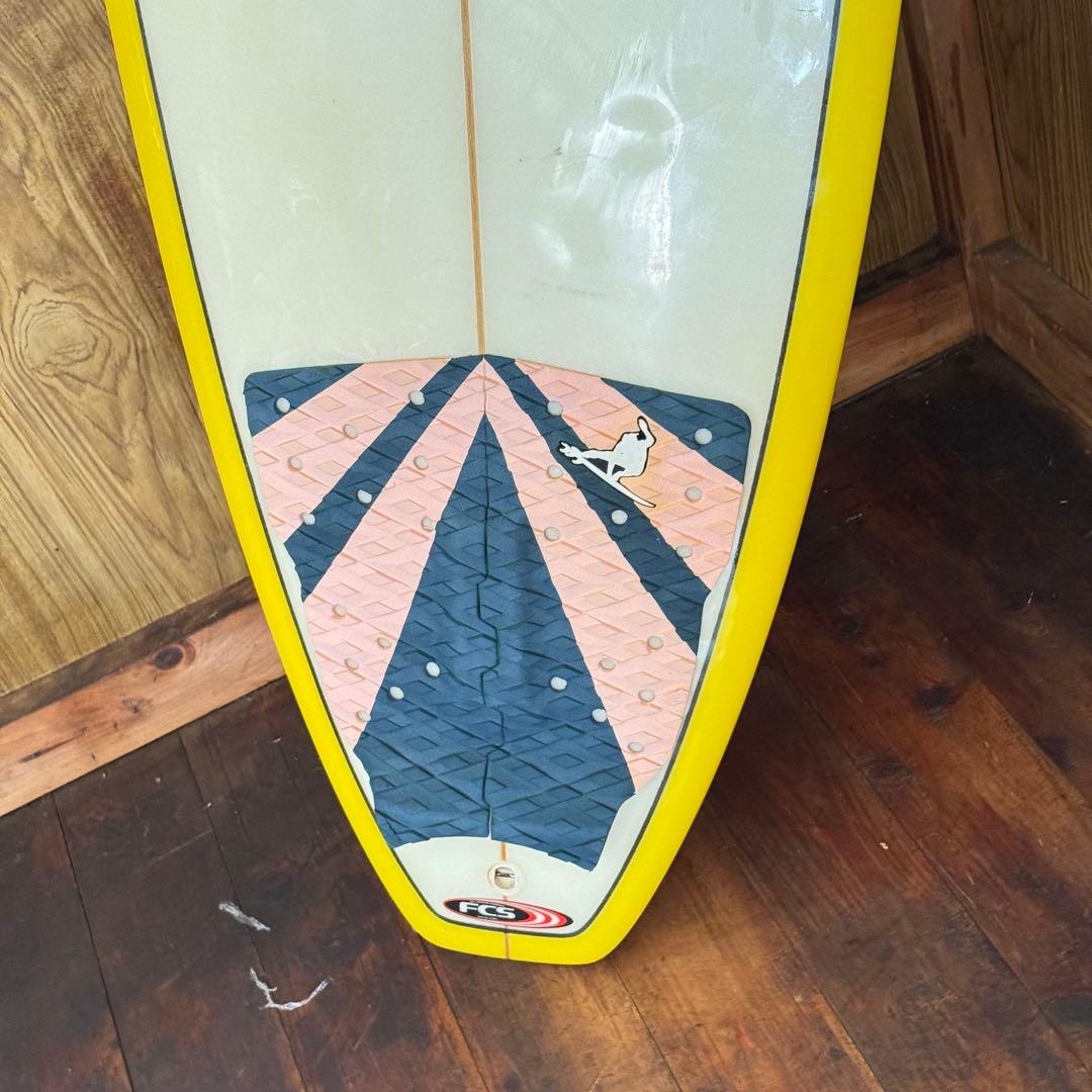 送料無料！使用回数の少ない綺麗な6.0ftファンボードサーフボードトライフィン